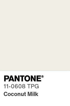 Pantone 11-0608 TPG Coconut Milk